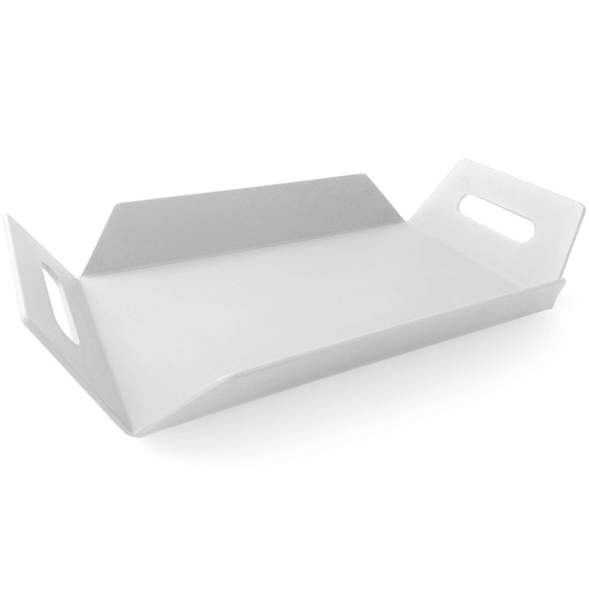 Maze Aluminium White Outdoor Tray